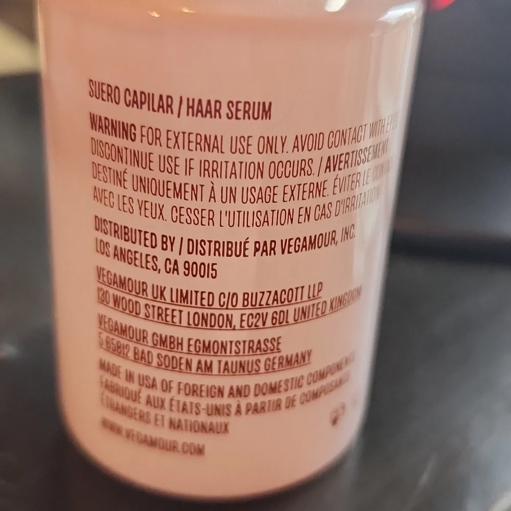 VEGAMOUR GRO Hair Serum for Hair Thinning & Shedding, Thicker Fuller Looking Hai
